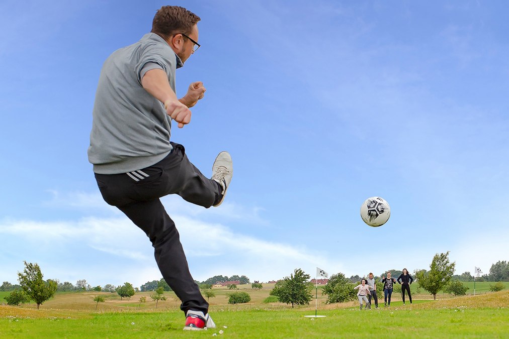 Trend sport voetbal golf, © Golf Fleesensee Trend sport voetbal golf, © Golf Fleesensee