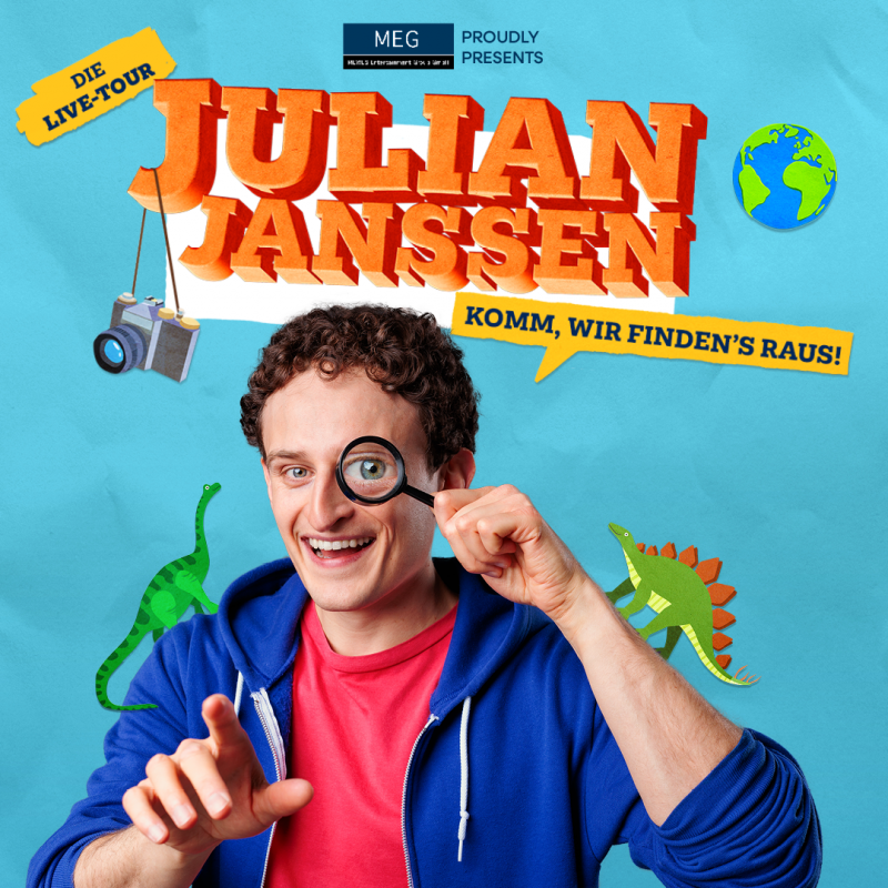 Mis de kans niet om erbij te zijn als JULIAN JANSSEN op tournee gaat vanaf 29 november 2025!, &copy; MEG
