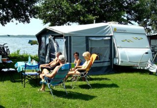 Staanplaatsen direct aan het meer, alleen in Alt Schwerin, © Michael Hecht