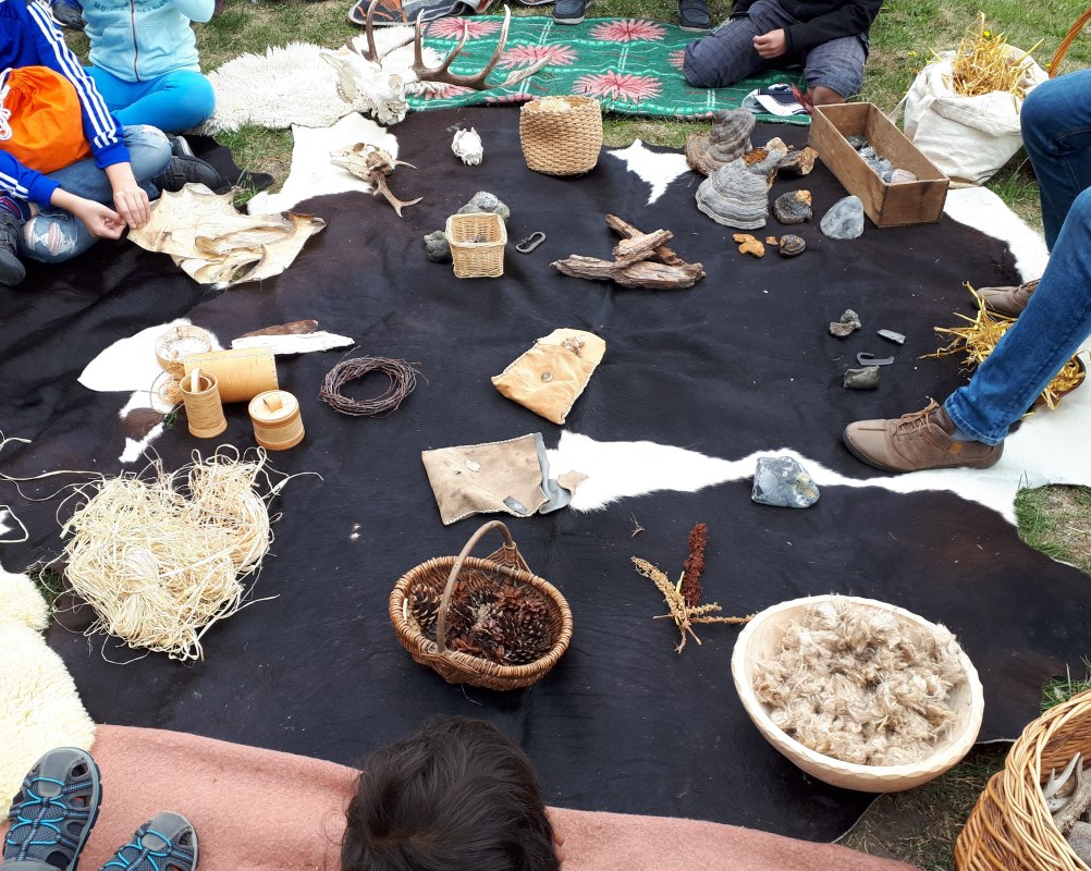 Archaeological workshop, &copy; Kurverwaltung M&ouml;nchgut