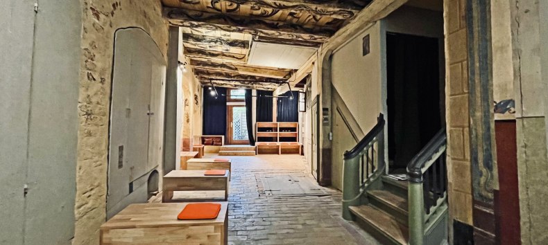 View from the street into the room // © M. Hotze View from the street into the room // © M. Hotze
