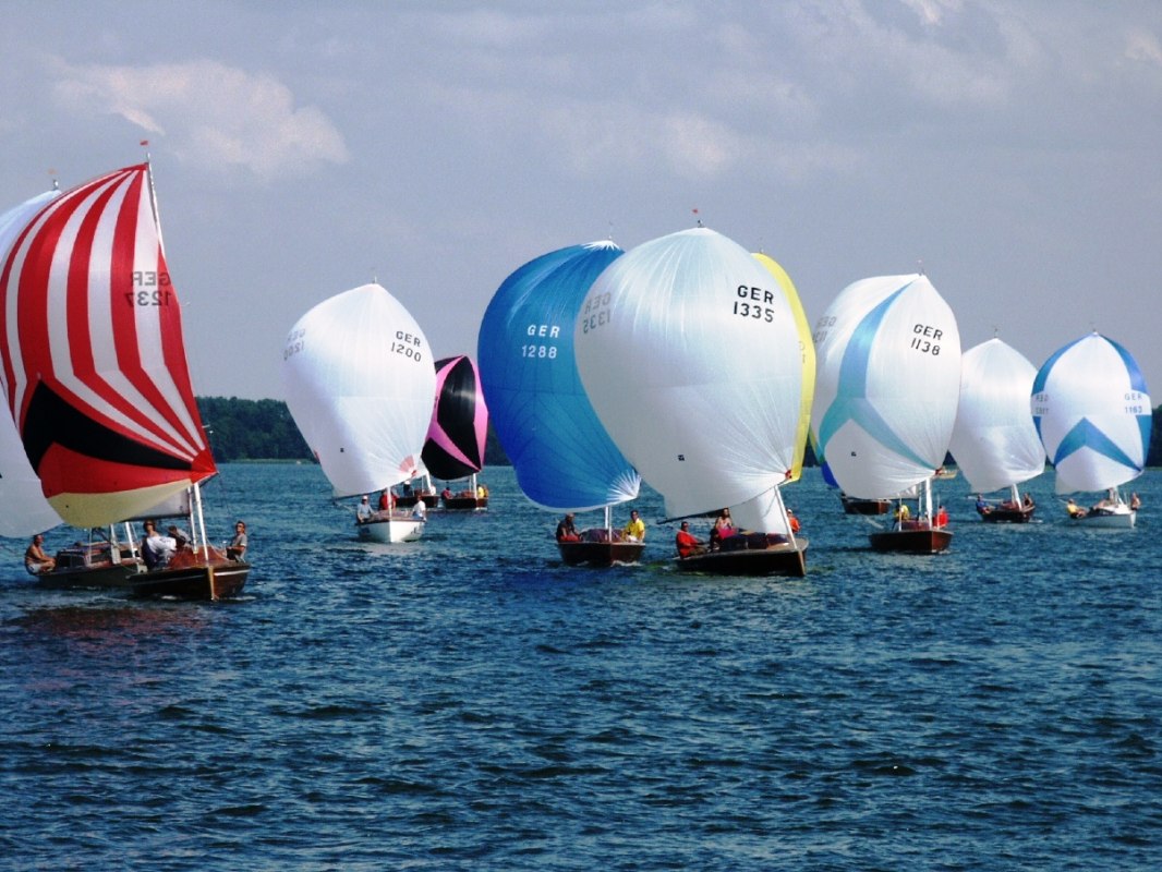 Sailing competitions in the framework of the summer of sailing in Plau // &copy; SVZ