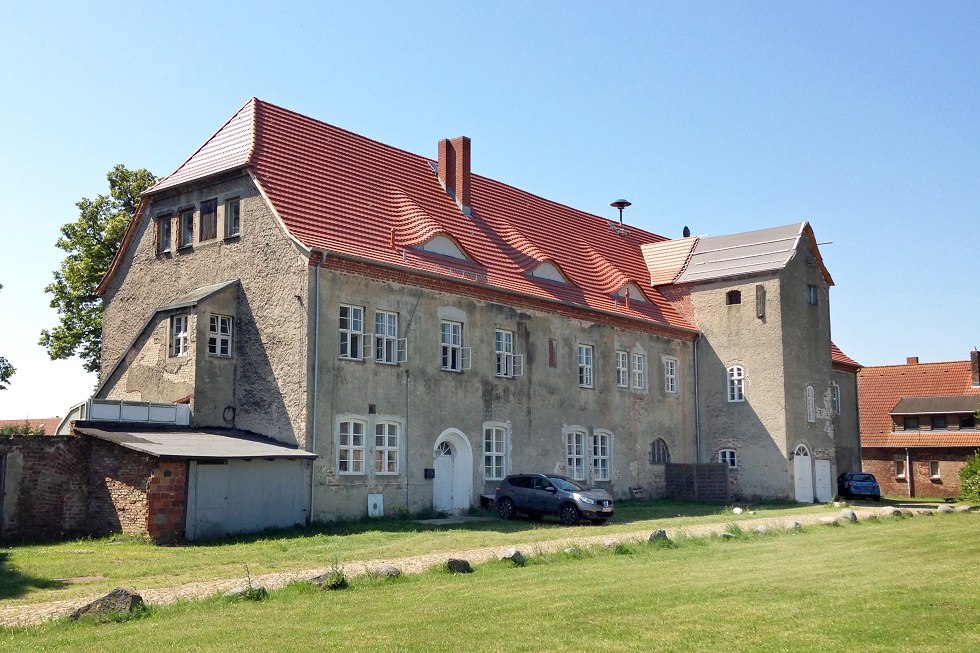 Widok zamku z tyłu, © Sabrina Wittkopf-Schade