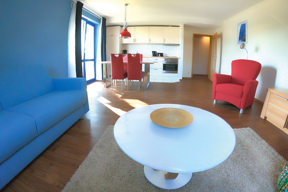 One of the Captain's Apartments for up to 6 people, © KUHNLE-TOURS One of the Captain's Apartments for up to 6 people, © KUHNLE-TOURS