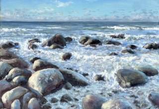 &Ouml;l auf Leinwand, 2025 // &copy; Thomas Freundner