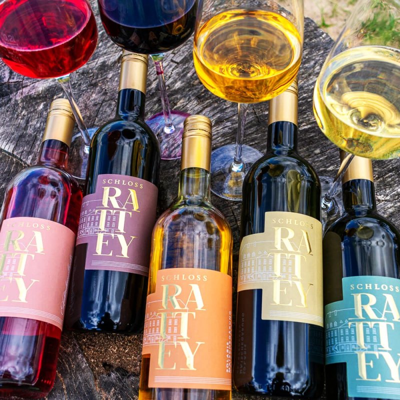 Kasteel Rattey Wijnmakerij, © Weingut Schloss Rattey | Inselmühle Usedom GmbH Kasteel Rattey Wijnmakerij, © Weingut Schloss Rattey | Inselmühle Usedom GmbH