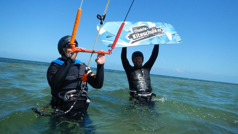 Kite course at our center on Poel // &copy; Andreas Hung
