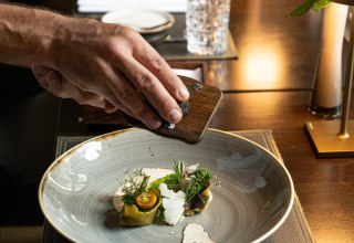 Truffle menu, © Fleesensee Schlosshotel GmbH