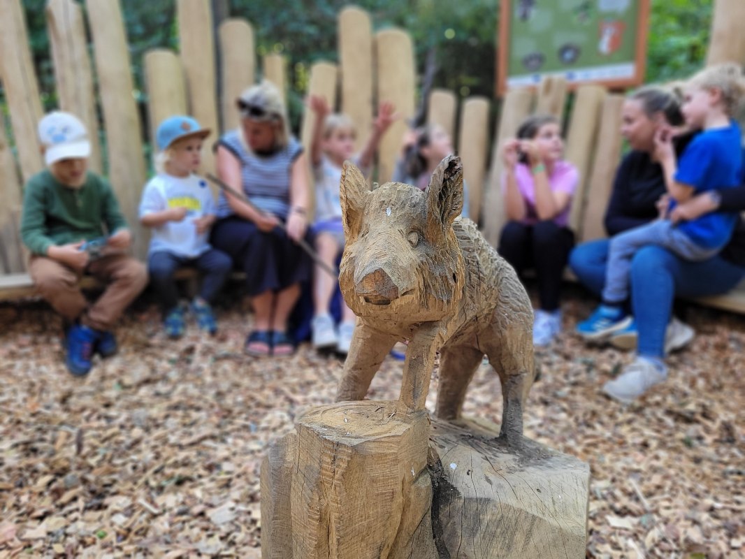 Wycieczka odkrywcza w leśnym obszarze przygodowym Teterower Heidberge // © Julia Gnodtke Wycieczka odkrywcza w leśnym obszarze przygodowym Teterower Heidberge // © Julia Gnodtke