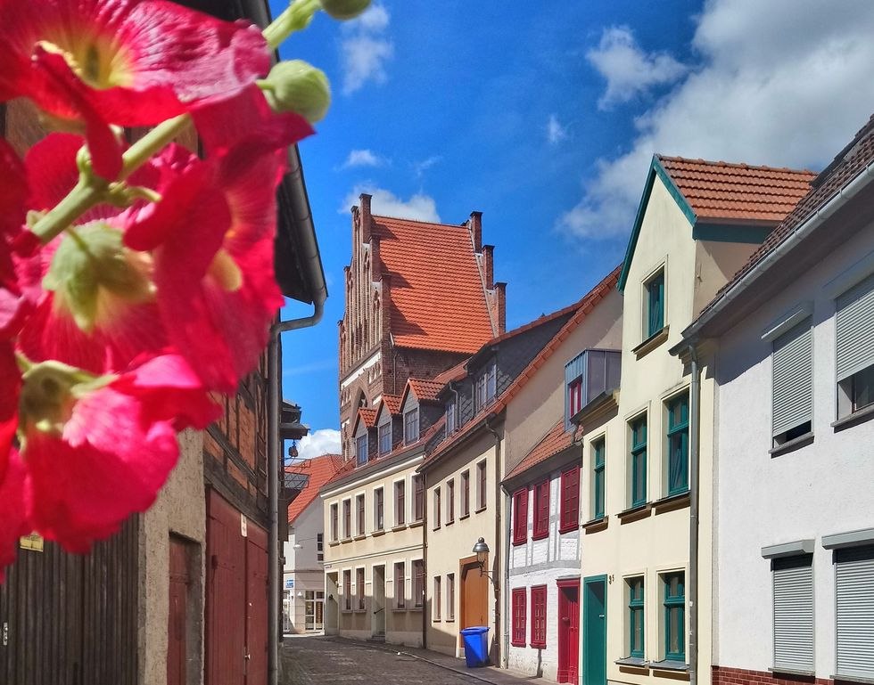 Rostocker Tor vanaf de Ringstra&szlig;e, &copy; Jana Koch