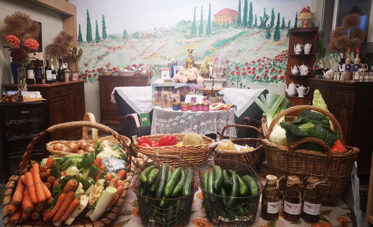 Sklep rolniczy Landfrauen Leezen, © Peggy Kollex Sklep rolniczy Landfrauen Leezen, © Peggy Kollex