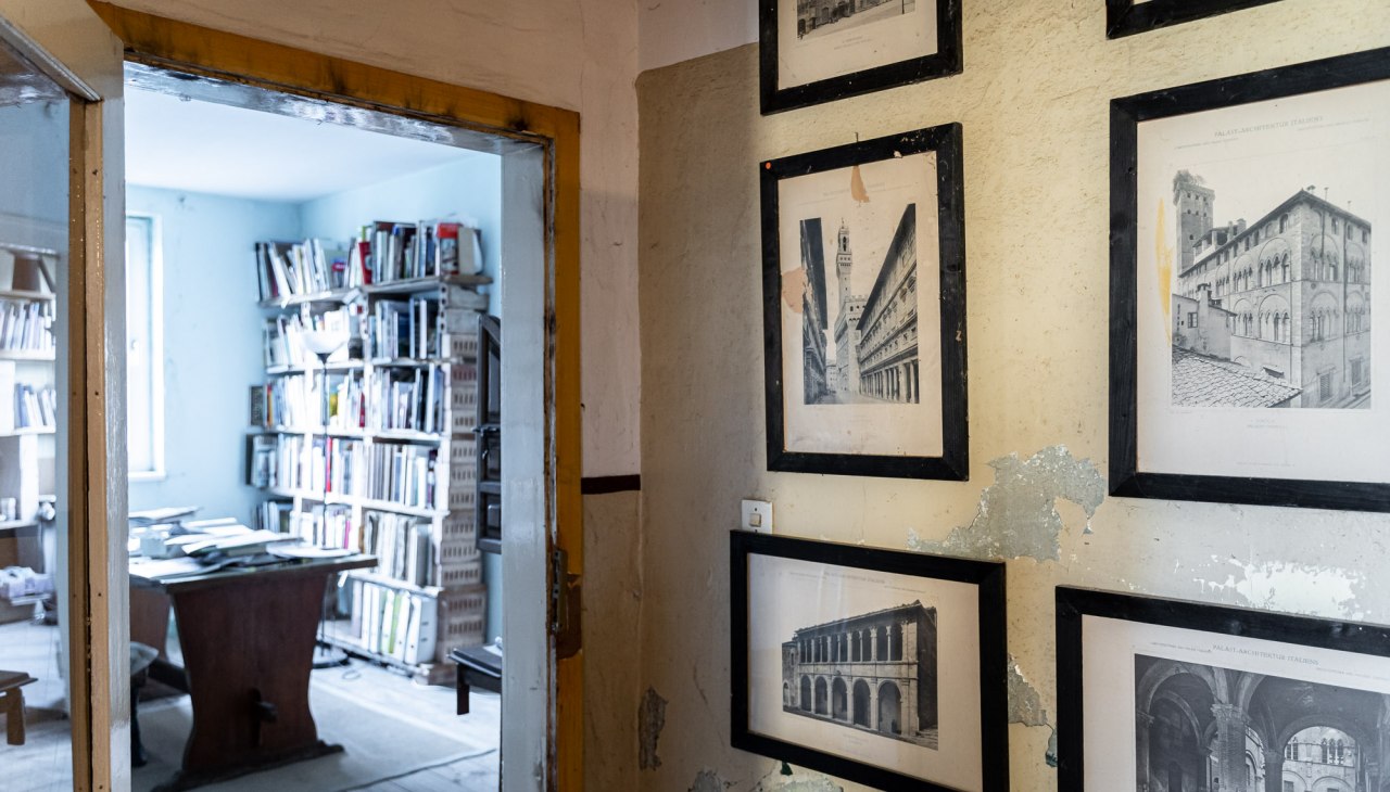 Tentoonstelling over de geschiedenis van het landhuis Boitin, © DOMUSimages Tentoonstelling over de geschiedenis van het landhuis Boitin, © DOMUSimages