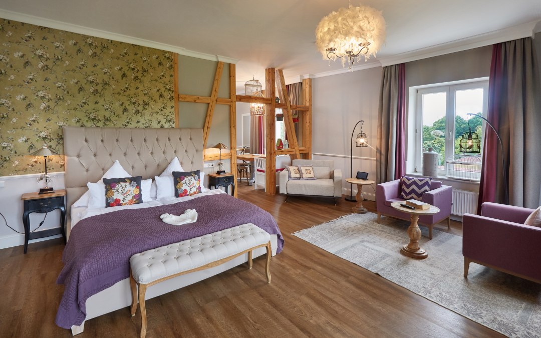 Nachtegaal" kamer in Kasteel Kaarz, © Schloss Kaarz / Thomas Mandt