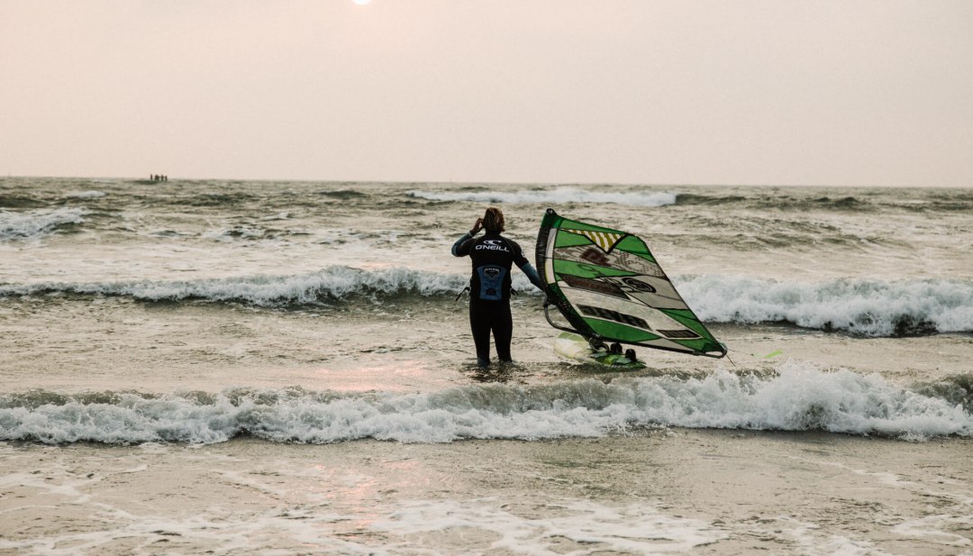 Windsurfen op de Oostzee, © TMV/Roth