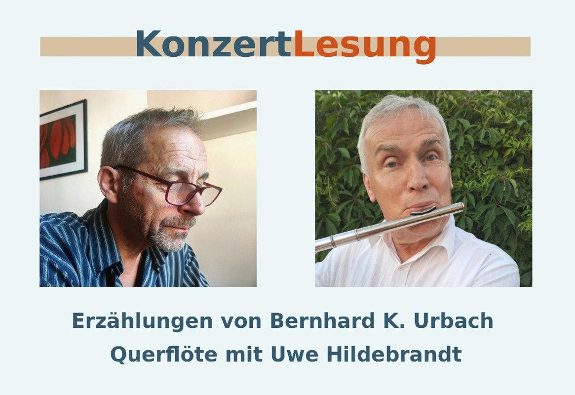 Concert and Reading // &copy; Bernhardt K. Urbach