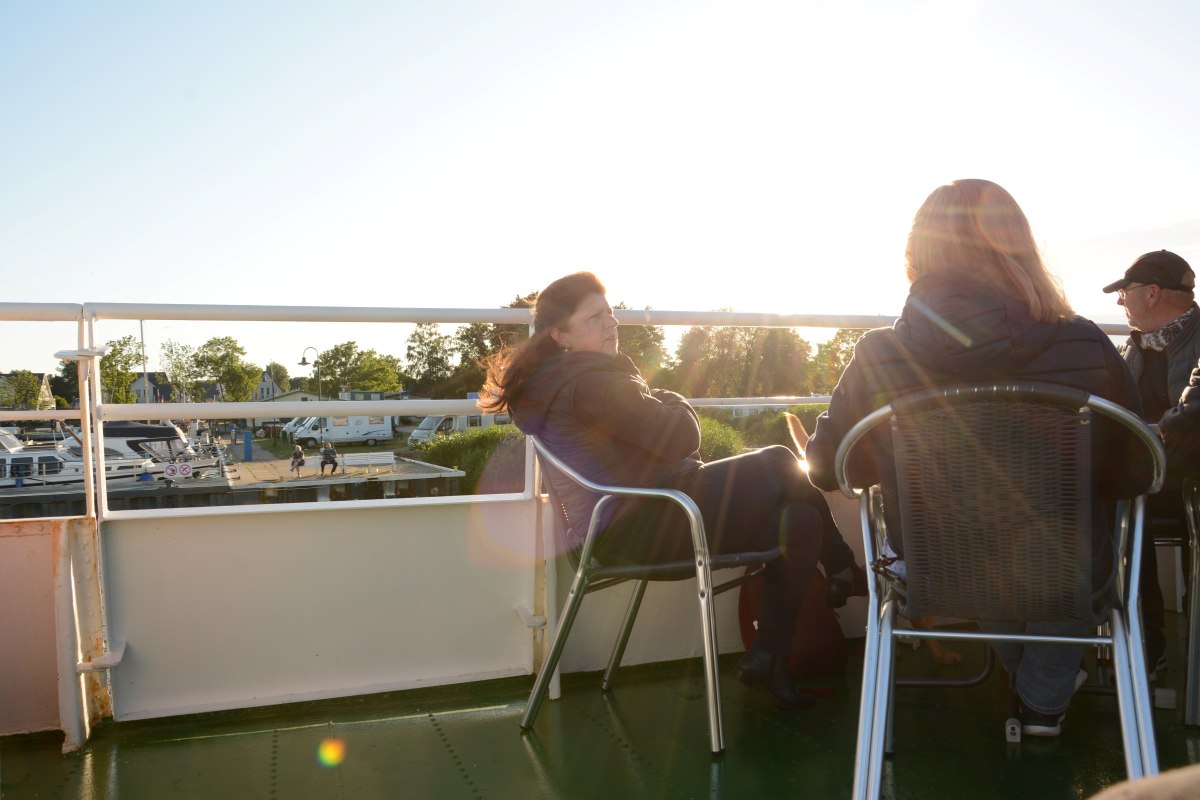 Just relax and unwind on the outdoor deck. // © Sarah Stuth Just relax and unwind on the outdoor deck. // © Sarah Stuth