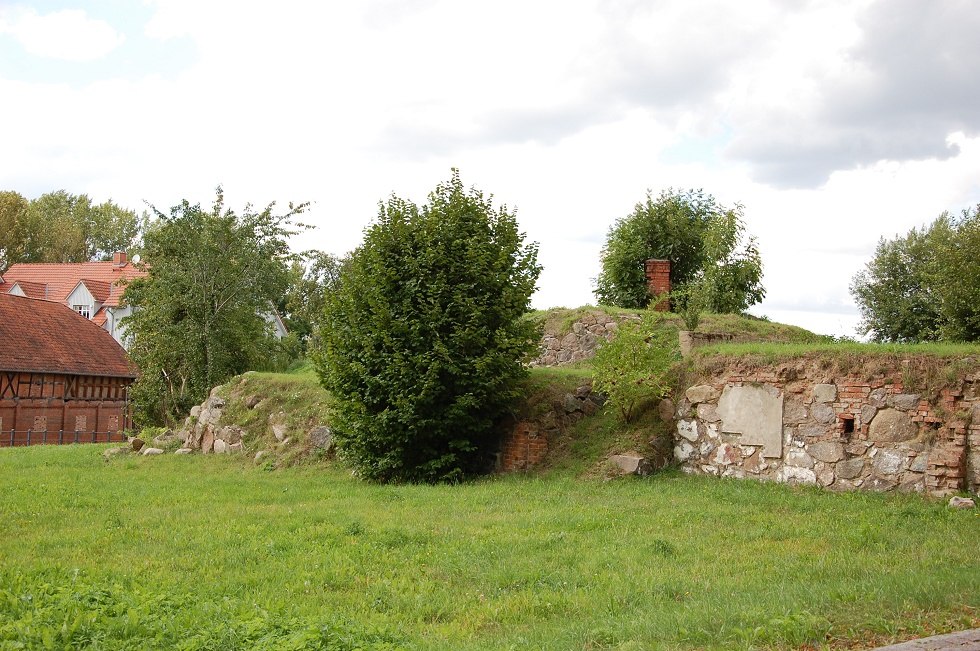 Even today, the remains of the medieval castle complex are clearly visible., © Gabriele Skorupski Even today, the remains of the medieval castle complex are clearly visible., © Gabriele Skorupski