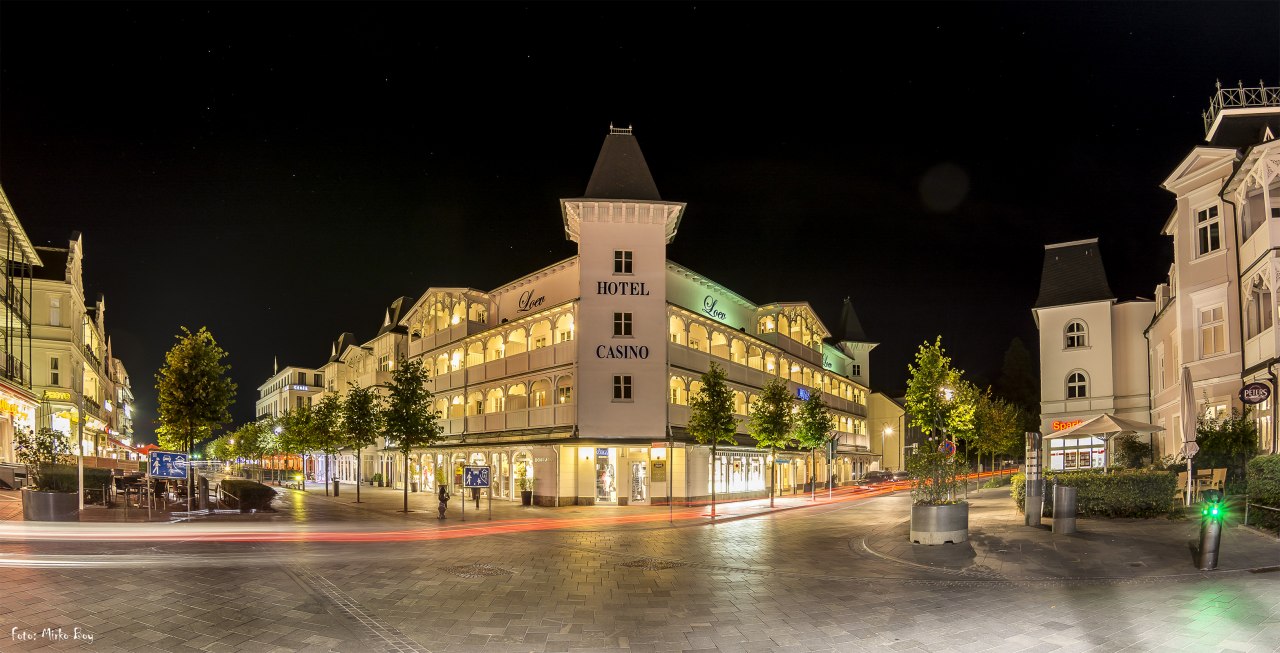 Het Loev Hotel R&uuml;gen is centraal gelegen in het centrum van Binz, op 50 meter van het strand. // &copy; Loev Hotel R&uuml;gen, Mirko Boy, Hadiko Creativ Media