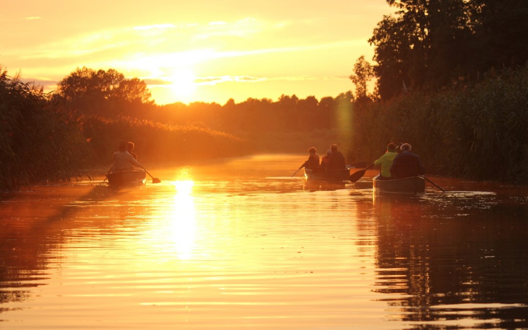 Betoverende lichtomstandigheden bij zonsondergang, © Martin Eckart