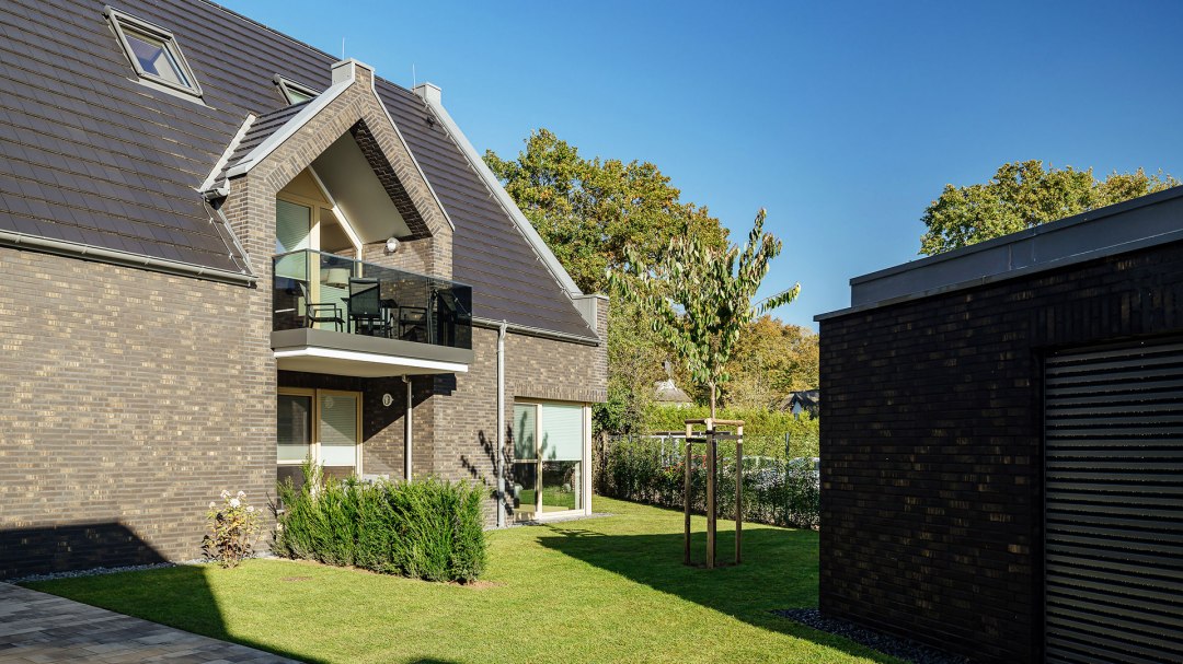 Widok na nasze mieszkania To Huus i Hafenkieker, © Integral Immobilien