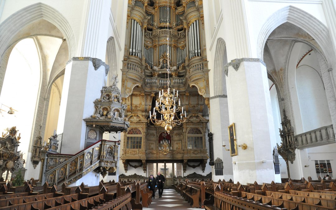 Orgel in de Mariakerk in Rostock, © Joachim Kloock