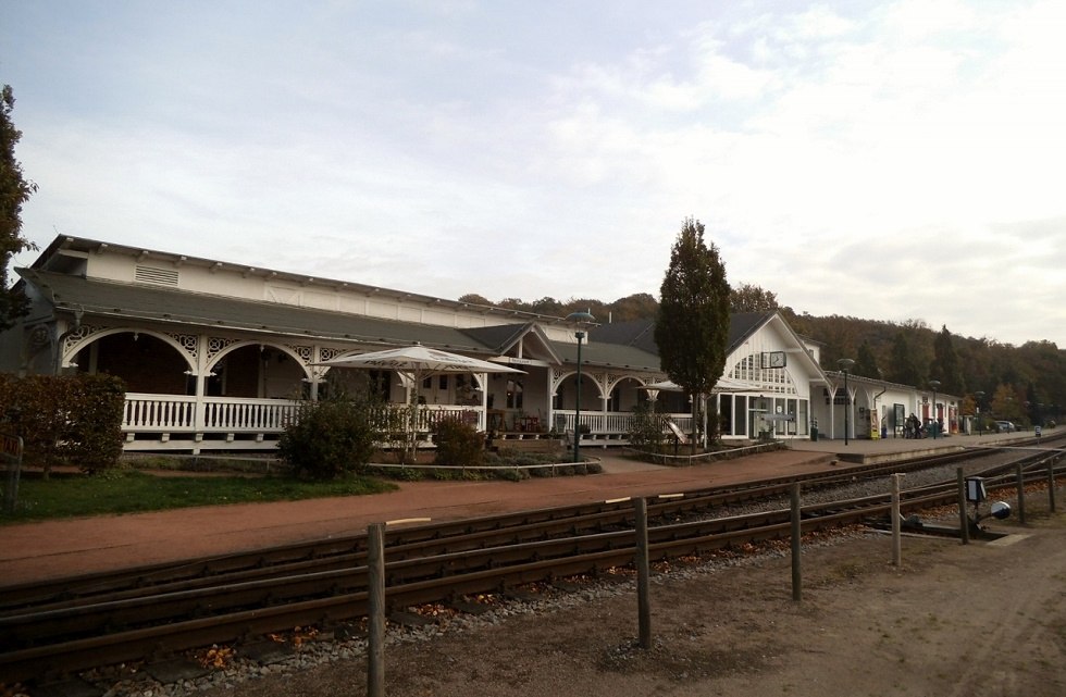 Klein treinstation Binz, © Tourismuszentrale Rügen