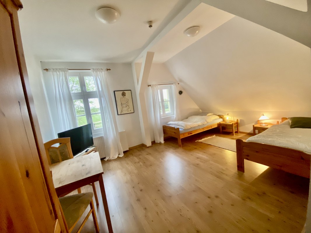 Een van onze gastenkamers. // &copy; Gut Weidehof