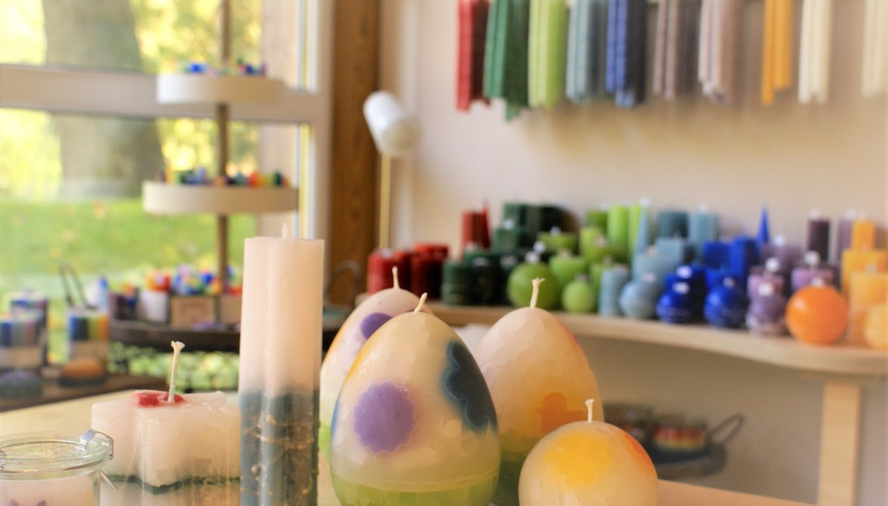 Pour and draw candles for any occasion, © Ferienpark Seehof Pour and draw candles for any occasion, © Ferienpark Seehof