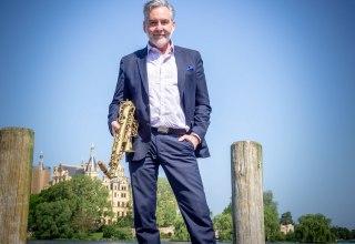 Cult jazzer Andreas Pasternack, © Marion D. Kuhlmann Cult jazzer Andreas Pasternack, © Marion D. Kuhlmann