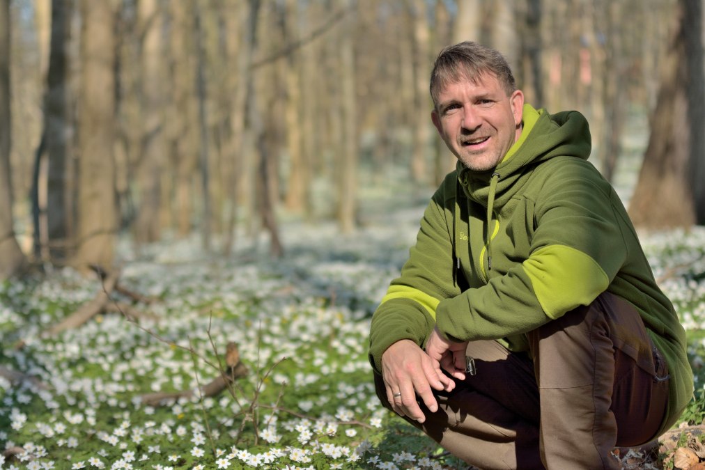 Przewodnik przyrodniczy Rene Geyer w Granitz, © KV