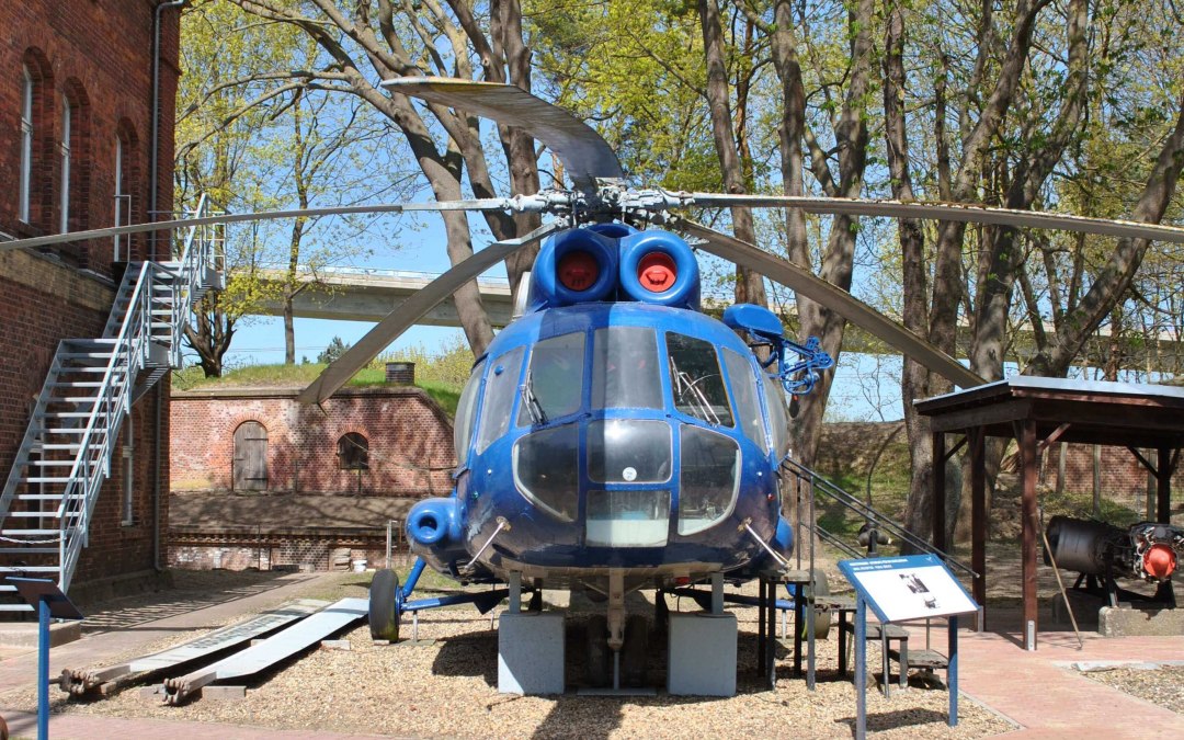 Een originele marinehelikopter in het Marinemuseum Dänholm, onderdeel van het STRALSUND MUSEUM, © STRALSUND MUSEUM