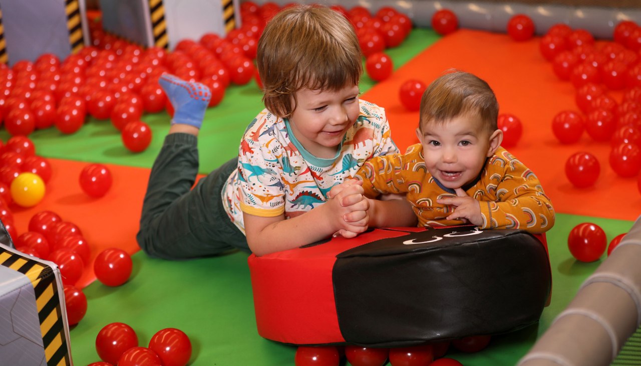 Toddler area in the play world, © Spielewelt Mirow Toddler area in the play world, © Spielewelt Mirow