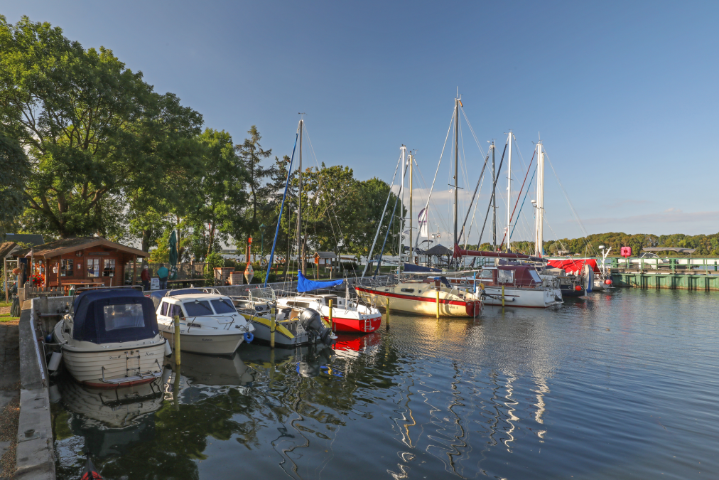 Hafen Kamp und Wasserwanderrastplatz_3, © TMV/Gohlke