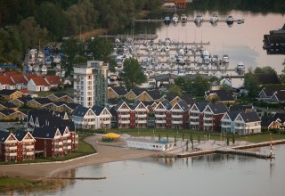 Harbor village in Rechlin // &copy; Blossey