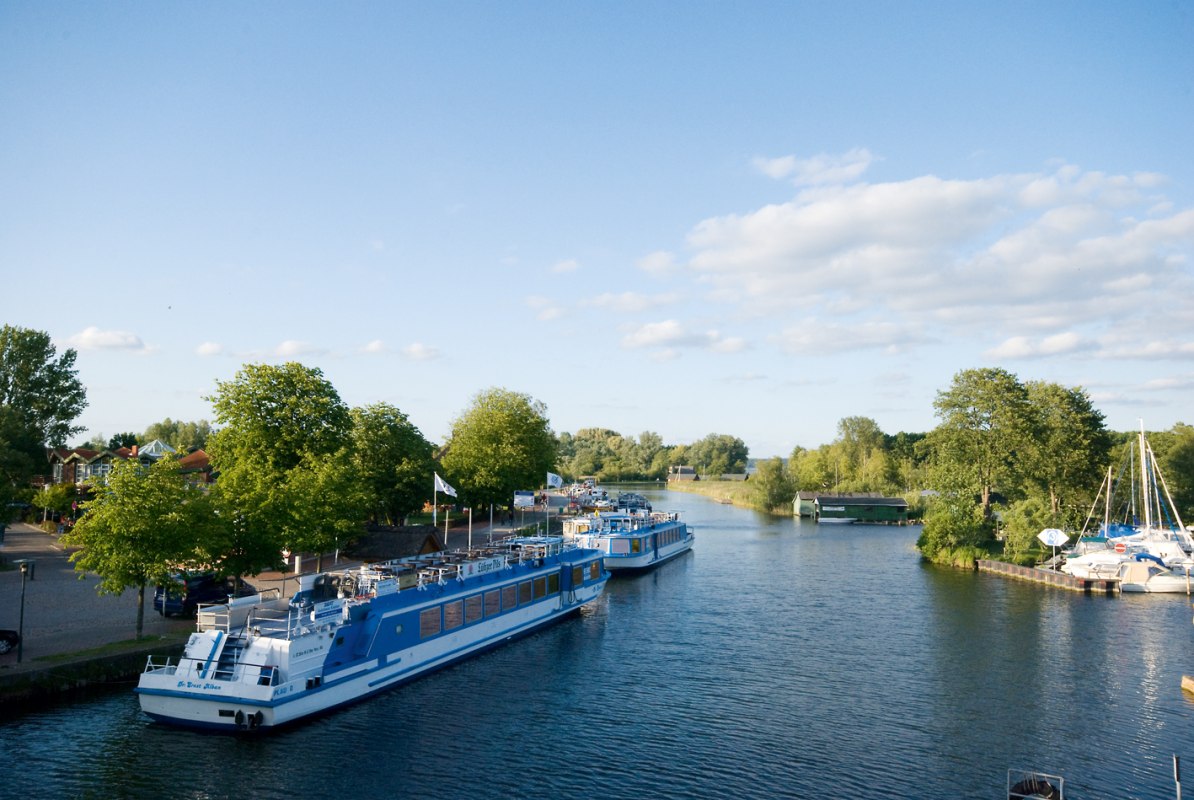 Passagiersvaart Wichmann in Plau am See // &copy; Tourist Info Plau am See