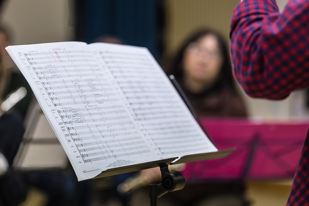 Orchesterpartitur1_WernerMusterer, © Werner Musterer