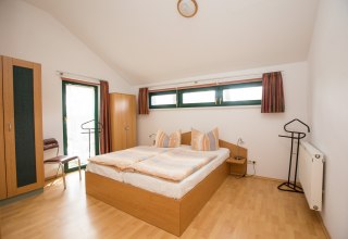 Schlafzimmer im Ferienhaus Waldschneise // © Ferienkontor Schlafzimmer im Ferienhaus Waldschneise // © Ferienkontor