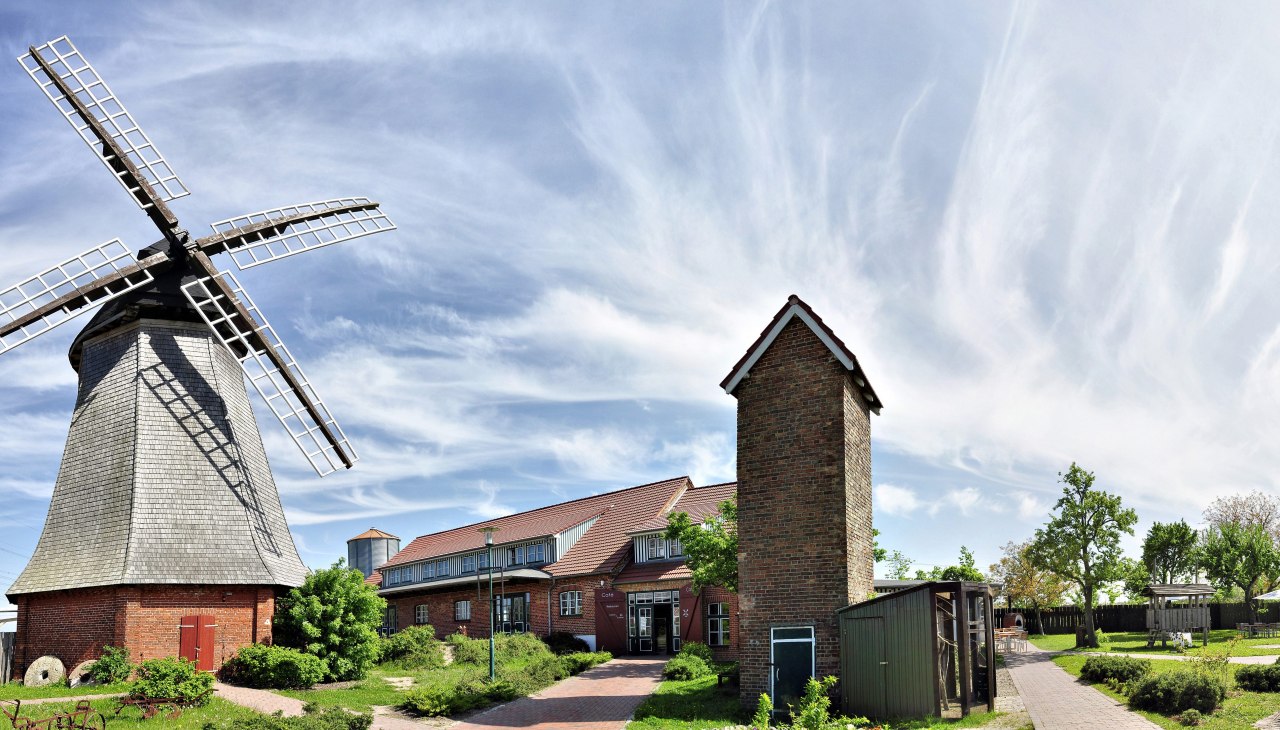 Het historische monumentale ensemble van de Mühlenhof, © HSF