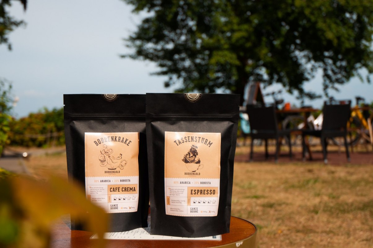 Koffiespecialiteiten ook om mee te nemen, &copy; BODDENGOLD