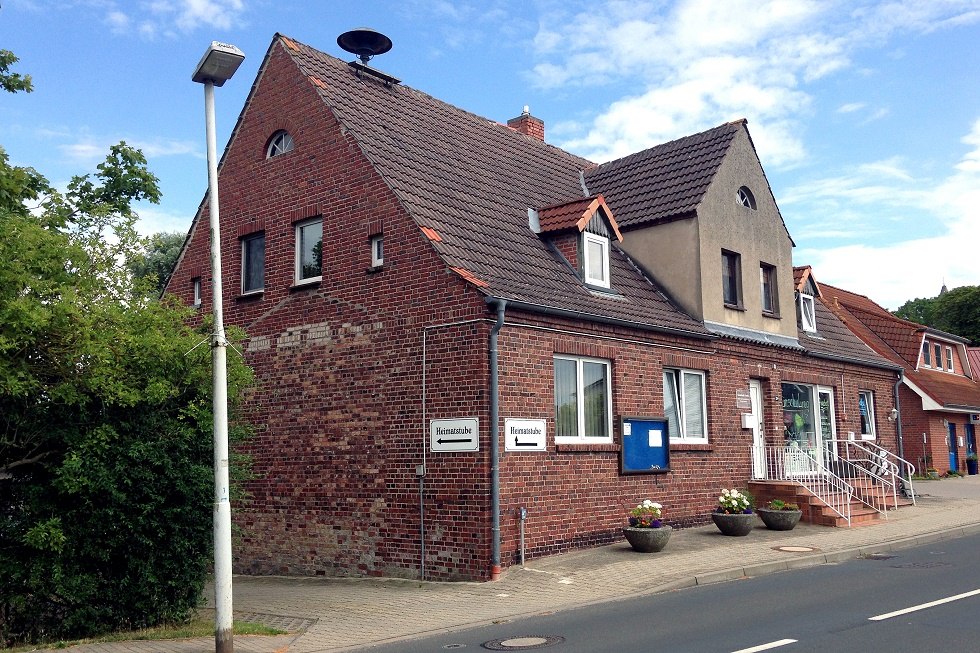 Buitenaanzicht van de Heimatstube // &copy; Sabrina Wittkopf-Schade