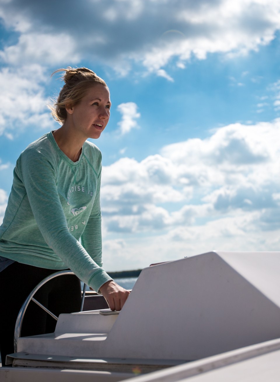 On the road as a captain with the tourist guide license in the Mecklenburg Lake District // © Sebastian Canaves On the road as a captain with the tourist guide license in the Mecklenburg Lake District // © Sebastian Canaves