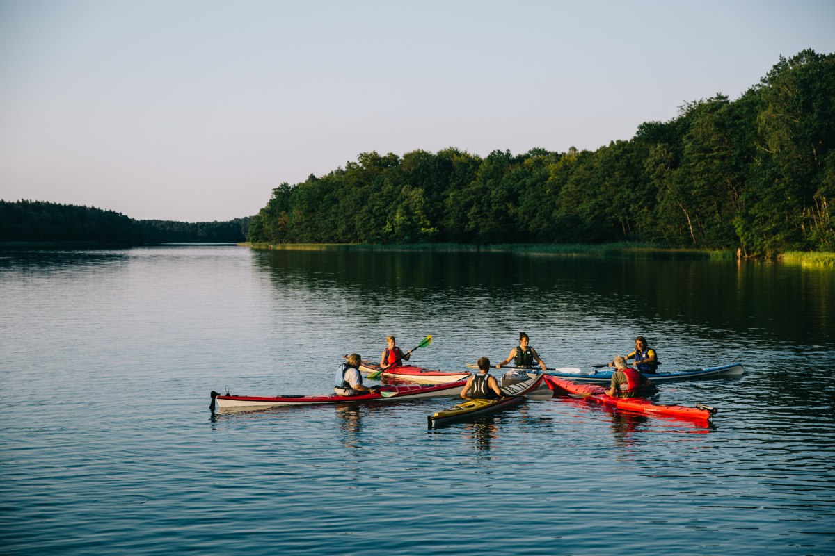 In small groups and great ambience: kayak trips and learning together // © Cherie Birkner In small groups and great ambience: kayak trips and learning together // © Cherie Birkner