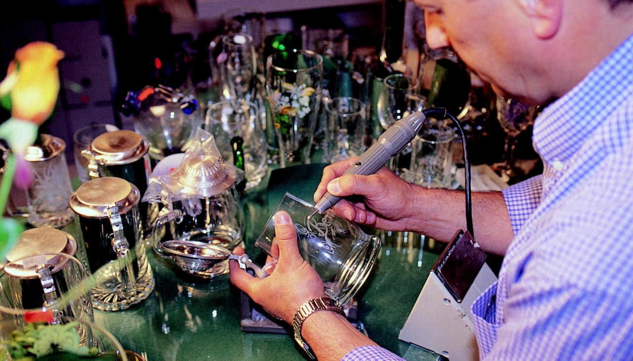 glass workshop_1, © Kur- und Tourismus GmbH Waren (Müritz)