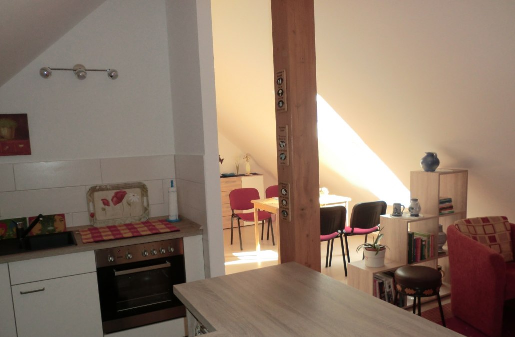 Kitchen with dining area, © Burkhard Müller Kitchen with dining area, © Burkhard Müller