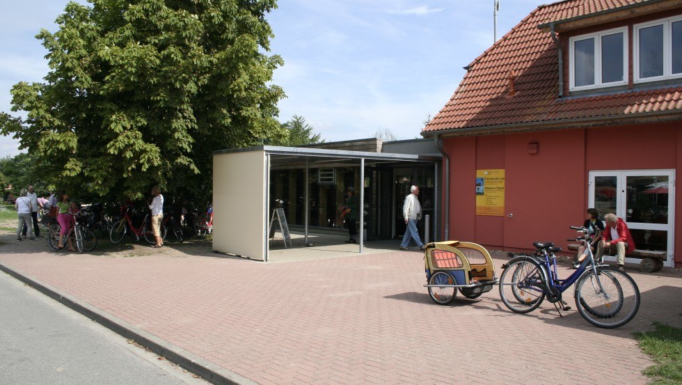 The National Park Information Center of the Müritz National Park in Federow // © Nationalpark-Information Federow The National Park Information Center of the Müritz National Park in Federow // © Nationalpark-Information Federow