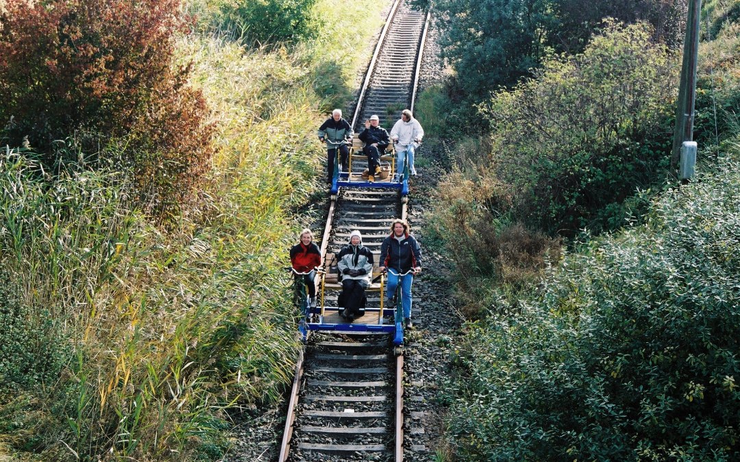 Draisine, © Mecklenburger Draisinenbahn
