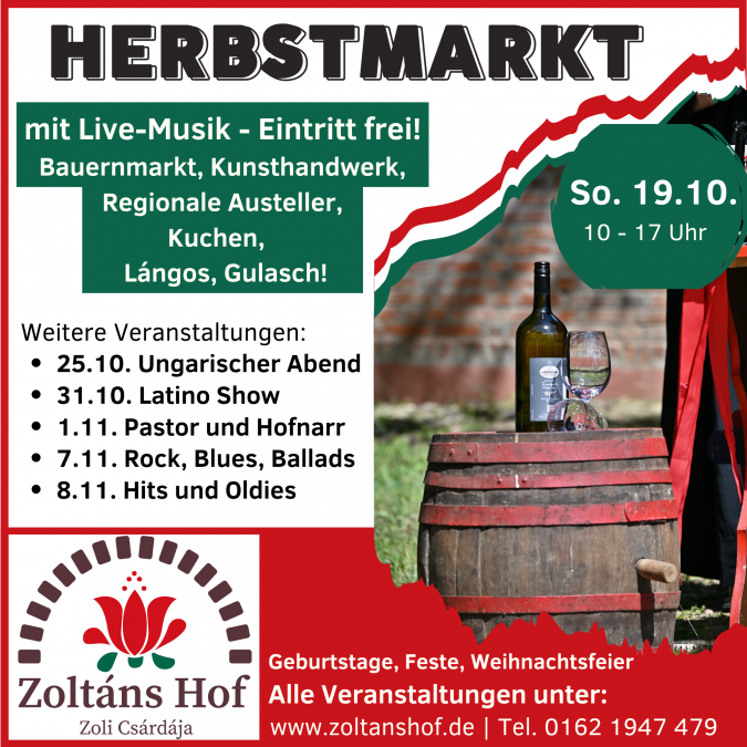 Advertentie Zoltans Hof, © Zoltan Szekely