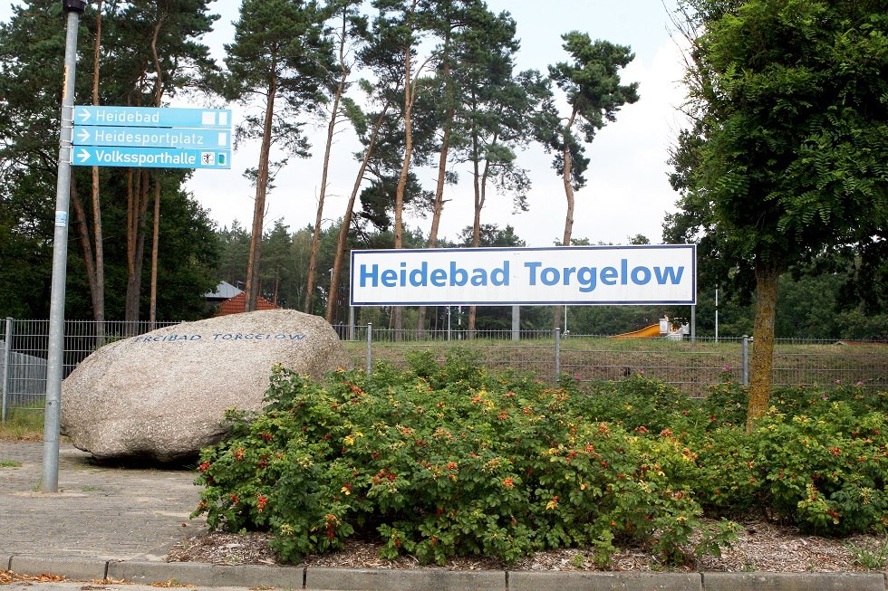 Entrance area to the Heidebad // &copy; Sabrina Wittkopf-Schade