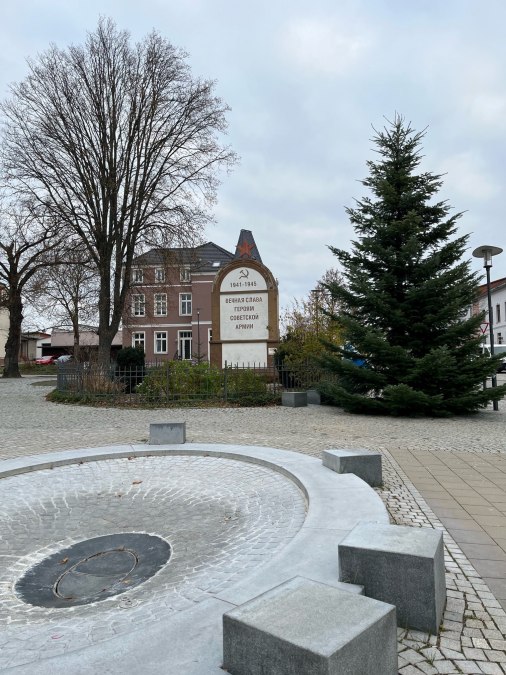 Miejsce pomnika, © Tourist-Information Malchow