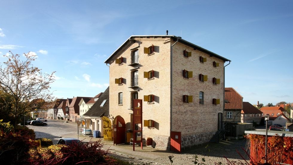 Buitenaanzicht van het Uwe Johnson Literatuurhuis in Klütz, © Literaturhaus „Uwe Johnson“, Silke Winkler
